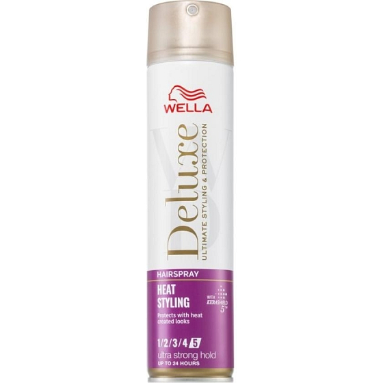 Wella Deluxe Heat Styling very strong firming hairspray 250 ml