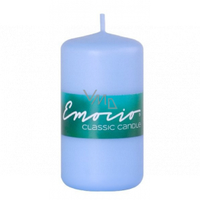 Emocio Classic candle light blue cylinder 60 x 110 mm