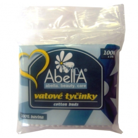 Abella cotton sticks bag 100 pieces ZIP
