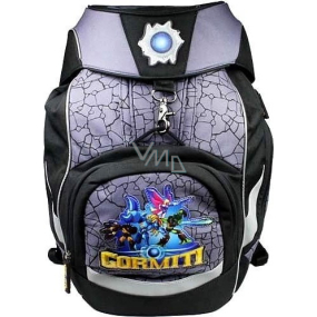 Gormiti School backpack for 3. - 5. class 42 x 29 x 22 cm DOES NOT SHINE