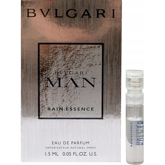 Bvlgari Man Rain Essence parfémovaná voda pro muže 1,5 ml s rozprašovačem, vialka