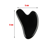 Onyx Gua Sha reduces wrinkles, swelling, improves skin elasticity 5 x 8 cm, life force stone