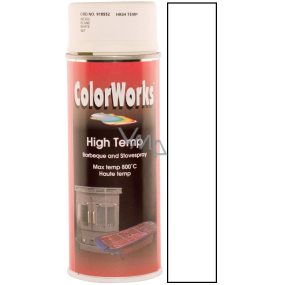 Color Works High Temp 8551 White Heat Resistant Surface Varnish 400 ml