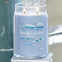 Yankee Candle Ocean Air - Ocean Air scented candle Signature large glass 2 wicks 567 g