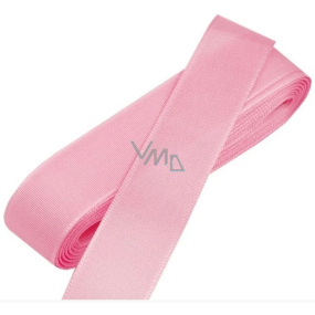 Nekupto Taffeta fabric ribbon pink 3 m x 15 mm