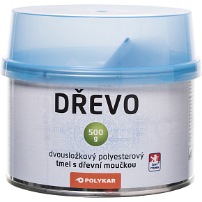 Polykar Wood Two-Component Wood Filler, Sandable, 500 g