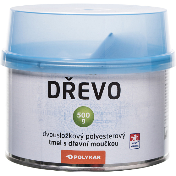Polykar Wood Two-Component Wood Filler, Sandable, 500 g