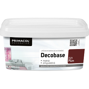 Primacol Decorative Decobase washable paint, D21 Plum, 1 l