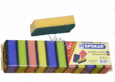 Spokar sponges for dishes, package 10 + 1 pc Free