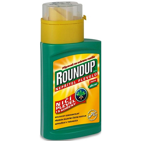 Roundup Aktiv destroys weeds and roots 280 ml