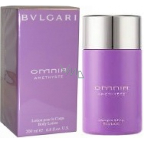 Bvlgari Omnia Amethyste body lotion for women 200 ml
