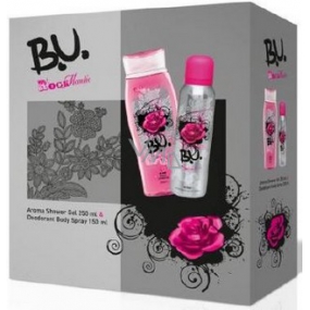 BU Rockmantic deodorant spray 150 ml + shower gel 250 ml, gift set for women