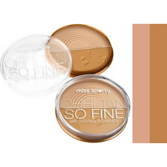Miss Sports Ohh! Tan So Fine Bronzing Powder Powder 001 I Am Blonde 6.2 g