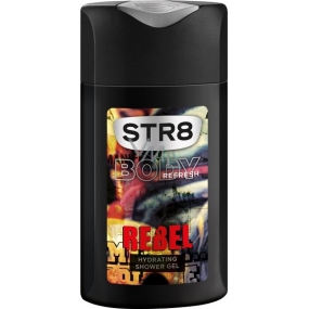 Str8 Rebel moisturizing shower gel for men 250 ml