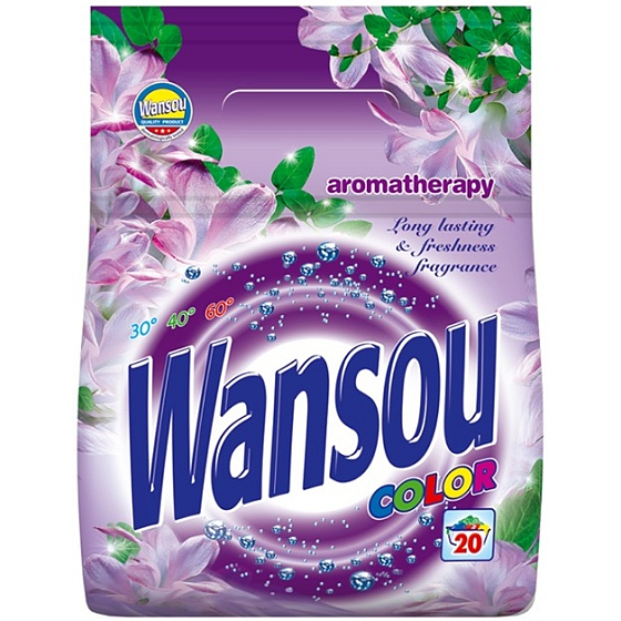 Wansou Aromatherapy Color washing powder for colored laundry 20 doses 1.4 kg
