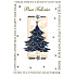 Nekupto Christmas Card Merry Christmas and Happy New Year Pour Feliciter