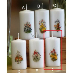 Lima Spring Theme Chick Candle White Cylinder 50 x 100 mm 1 piece