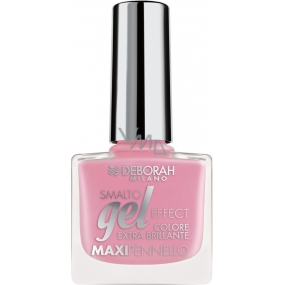 Deborah Milano Gel Effect Nail Enamel gel nail polish 49 Peonia Pink 11 ml