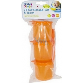 First Steps Travel Kit Orange 3 Boxes + Spoon