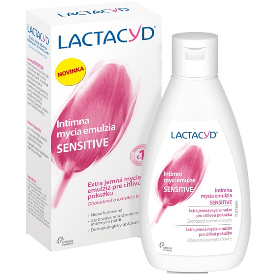 Lactacyd Sensitive intimate washing emulsion for sensitive skin 200 ml