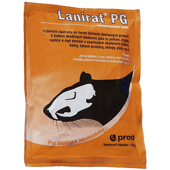 Prost Lanirat PG granules for killing rats, rats, mice and house mice 100 g