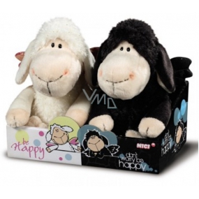 Nici Sheep Jolly Soft toy plush plush white / black 20 cm