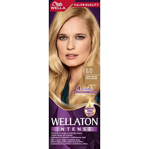 Wella Hair Color Wellaton Intense 8/0 Light Blonde, 110 ml