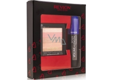 Revlon Volume+Length Magnified řasenka Blackest Black 8,5 ml + Highlighting Palette rozjasňující paletka 020 Rose Glow 7,5 g, kosmetická sada