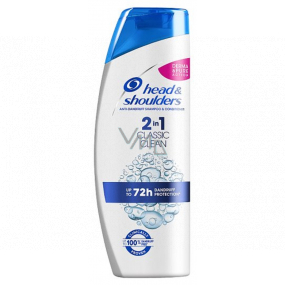 Head & Shoulders Classic Clean 2in1 shampoo and hair balm against dandruff 360 ml