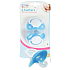 First Steps Bpa Free Orthodontic silicone comforter cherry blue 2 pieces