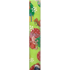 Ditipo Gift wrapping paper 70 x 200 cm Christmas Disney Winnie the Pooh light green