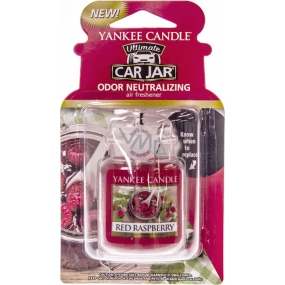 Yankee Candle Red Raspberry - Red raspberry gel scented car tag 30 g