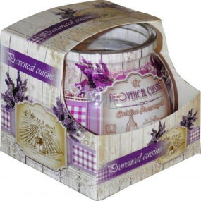 Admit Provencal Cuisine - Provencal cuisine decorative aromatic candle in glass 80 g