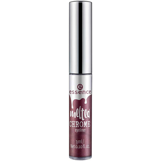 Essence Melted Chrome liquid eyeliner 03 Platinum Beauty 3 ml