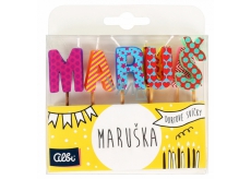 Albi Cake candles name - Maruška, 2.5 cm
