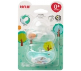Baby Farlin Chu Chu Cherry Pacifier silicone soother 0+ months blue