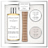 Baylis & Harding Orange, Bergamot and Bay leaves bath crystals 50 g + cleansing cleansing gel 300 ml + body butter 50 ml + massage roller, cosmetic set