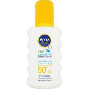 Sun Kids OF50 sunscreen spray for children 200 ml - parfumerie - drogerie