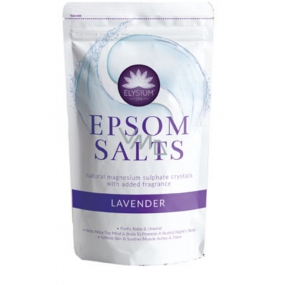 Elysium Spa Lavender relaxing bath salt with natural magnesium 450 g