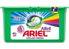 Ariel 3in1 Color Fresh Touch of Lenor Gel Wash Capsules 35 pieces 945 g