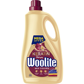 Woolite Keratin Therapy Mix Colors laundry gel, 3.6 l, 60 washes