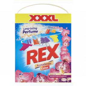 Rex Japanese Malaysian Orchid & Sandalwood Aromatherapy Color washing powder colored laundry 63 doses 4.1 kg