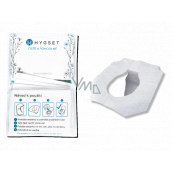 Hygset Disposable paper seats, WC hygienic toilet seat cover 10 pieces