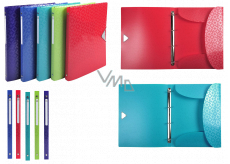 Exacompta Offix Ring binder, spine 2 cm, A4 PP, 1 piece, mix of 5 colors