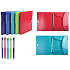 Exacompta Offix Ring binder, spine 2 cm, A4 PP, 1 piece, mix of 5 colors