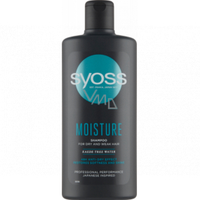 Syoss Moisture shampoo for dry and weakened hair 440 ml
