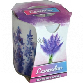 Admit Verona Lavender - Lavender scented candle in glass 90 g