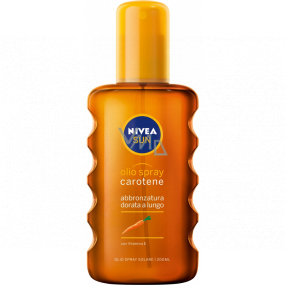 Nivea Sun OF 6 Suntan oil spray with Carotene 200 ml