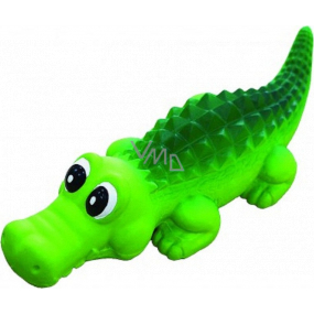 Tatrapet Latex Crocodile toy with sound for dogs 21 cm
