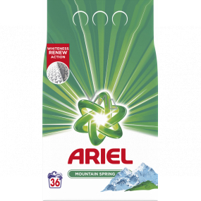 Ariel Mountain Spring washing powder for clean and fragrant laundry without stains 36 doses 2.7 kg